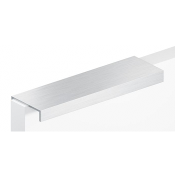 Uchwyt krawędziowy UM-490 96/126 anoda chrom mat, aluminium A6, ATM